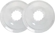 2PCS Freewheel Spoke Protector, Diameter 138mm Bicycle Flywheel Guard Bike Wheel Spoke Protector Cover Part for Mountain Bike, Road Bike