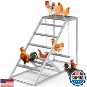 Chicken Coop, Chicken Perches with Swing, Chicken Roosting Bars, Chicken Acti