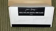 Rolling Crystal Wine Glasses Set of 2 - Joshua Steinburg