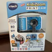 VTech Kidizoom Print Cam Camera Print-Tear-Share Photo Ages 4+ NEW SEALED