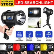 Solar LED Light Lamp Camping Hiking Outdoor Lantern Phone Rechargeable Power