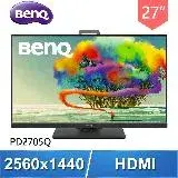 在飛比找遠傳friDay購物精選優惠-BenQ 明基 PD2705Q 27型 2K專業設計繪圖螢幕