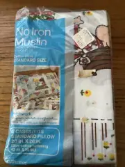 Vintage Joan Walsh Anglund Pillowcases New Old Stock 1974 JC Penney