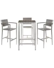 Pangea Home Indoor/Outdoor 5pc Arm Barstool Set