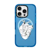 iPhone 16 Pro Impact Case MagSafe Compatible Strong Heart