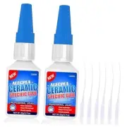 2Pack 20g Ceramic Super Glue for Porcelain and Pottery 20g/2Pack Ceramic Glue