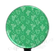 Cactus Retractable ID Badge Reel, Western Badge Reel, Cactus Badge Holder GG6044