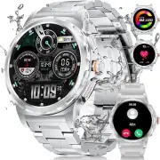 Smart Watch for Men(Answer/Make Calls), 1.43" AMOLED Military Smart Watch