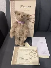 Rare Steiff ltd edition Caramel bear 979/3000 teddy bear 1908 2005 4085-40