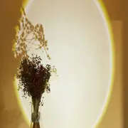 Sunset Projection Under Cabinet Light