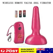 Wireless Remote Control Butt Plug Anal Dildo Vibrator Women Couple Sex Toy Adult