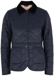 Barbour Deveron Quilted Shell Jacket - Navy - 14 14