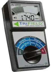 TriField EMF Meter Model TF2 | Detects AC Magnetic, AC Electric, RF/Microwave