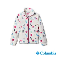 在飛比找PChome24h購物優惠-Columbia 哥倫比亞 童款-刷毛外套-印花 UWG67
