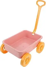 Pretend Play Cartoon Trolley Beach for Lightweight Multi Use Construction Vehicle Portable Push and Pull Design for Outdoor Fun and Imagination Development