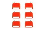 6Pc Pegboard Bins Peg Board Parts Storage With Steel Hooks Tools Organiser Tray