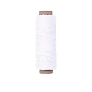 Premium Waxed Polyester Thread for Leather Crafting, 1mm x 164ft, Durable
