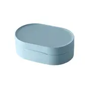 4Pc Sealed Waterproof Soap Box With Cover Multifunctional Durable Storage Box Bathroom Travel Gadgets