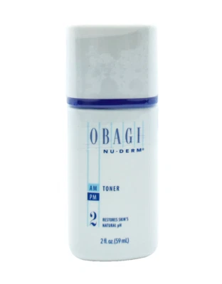 Obagi Nu-Derm AM/PM Toner 2 fl oz/ 59ml. Facial Toner Travel Size *No Box*
