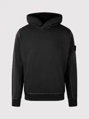 [Stone Island] Stone Island-Hoodies Nero-Uomo S