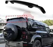 FANTE Rear Tail Spoiler Wing Trunk Lip Fits for Land Rover Defender 2020 2021 2022 ABS Plastic