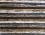 DESIGNERS GUILD Lucca Stripe Blue Black Brown Woven Italy Remnant New