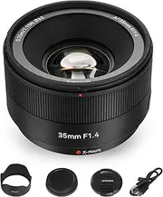 7Artisans AF 35mm F1.4 Auto Focus APS-C Portrait Prime Lens Compatible with Fuji X-Mount Cameras X-A1 X-A2 X-A3 X-A5 X-H1 X-T1 X-T10 X-T2 X-T20 X-T100 X-PRO1 X-PRO2 X-E1 X-E2