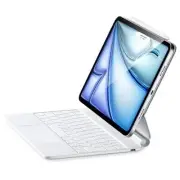 iPad Air 11 inch Case with Keyboard iPad Air 11/5/4, iPad Pro 11 White
