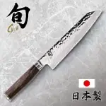 【KAI 貝印】旬SHUN 日本製VG-MAX 33層大馬士革鋼 劍型主廚刀 20CM