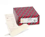 End Tab Converters for Folders, 3 1/4 x 9 1/4, Manila, 500/Box