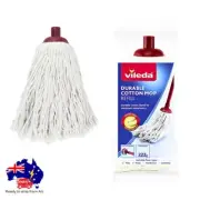 Vileda Durable Cotton Mop Refill Extra Long Mop Head Durable White
