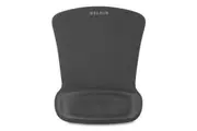 Belkin WaveRest Gel Mouse Pad with Wrist Pillow - Black