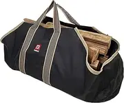 Fire Beauty Large Canvas Log Tote Bag Firewood Log Carrier