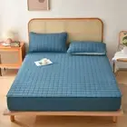 Soft Breathable Mattress Cover Bedspread For Single Double Queen King Size