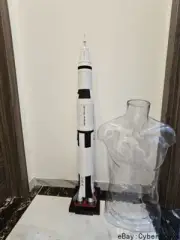1/96 Scale NASA Saturn V Rocket Model 3D Build Painted Detail version Big Size