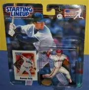 2000 AARON SELE Texas Rangers Rookie sole Starting Lineup Hasbro