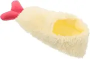 KOMBIUDA Cute Shrimp Shape Doll Sleeping Bag Reusable Delicate Sack for Reborn Dolls Decorative Sleepwear