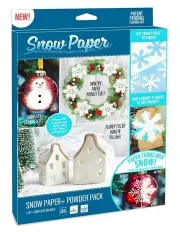 [Creative Kids] Snow Paper & Powder Plus Pack in White