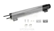 Fits Radiator Overflow Tank 2 in x 15in Black Stainles 9974BK