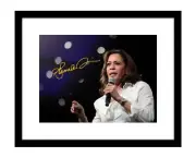 Kamala Harris 8x10 Signed photo print democrat presidential candidate 2024