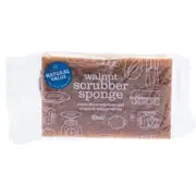 Organic Natural Value Walnut Scrubber Sponge 1pk – Fresh, healthy organic delivery | Doorstep Organics.
