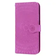 For Galaxy S10 Plus Pressed Printing Pattern Horizontal Flip PU Leather Case with Holder & Card Slots & Wallet & & Lanyard