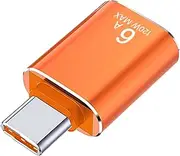 Type C to USB Adapter - Efficient USB C to USB 3.1 Adapter C Port to USB Converter | Portable Type C Adapter USB C Converte for Mobile Phone Tablets