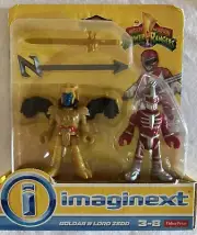 Imaginext Goldar & Lord Zedd Saban’s Mighty Morphin Power Rangers Figure Set New