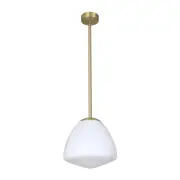 CIOTOLA Pendant Lamp Light Interior ES Antique Brass / Frosted Tipped Dome Glass OD220mm