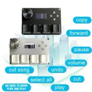 Custom Macro Game Mechanical Keypad Knob Gaming Keyboard Rapid Trigger A1X9