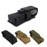 Waterproof Tactical Flashlight Pouch Multi Tool Accessories Belt Bag Waist Pack