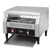 KWS CT-450 Commercial 1700W Electric Stainless Steel Conveyor Toaster