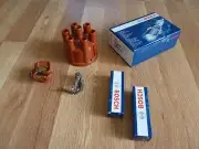 TUNE UP KIT 1972 1973 PORSCHE 911 911T DIST. CAP ROTOR POINTS SPARK PLUGS (for: Porsche)