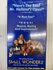 SMALL WONDERS VHS Tape 1995 Music Teacher Doc. Brand New Sealed Promo Screener